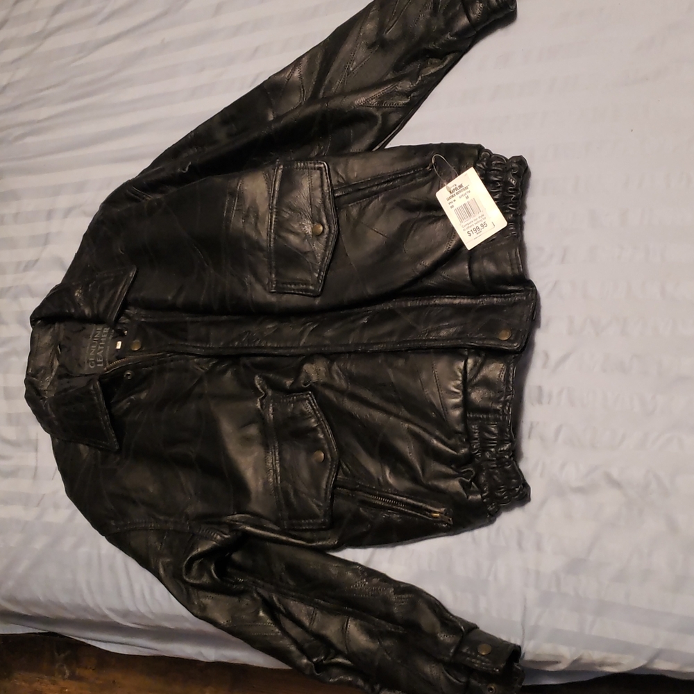 Leather jacket